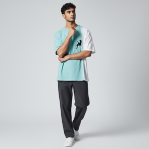 Swing Silhouette Round Neck Tee